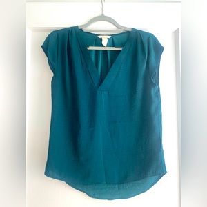 Beautiful emerald green blouse